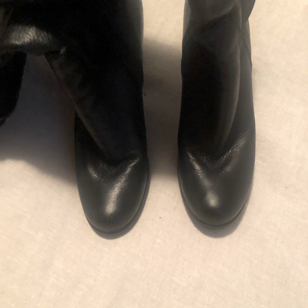 Via Spiga Black Knee High Boots - Picture 4 of 6